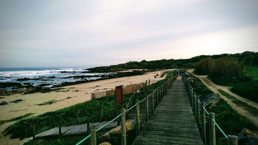 Camino photo coastline