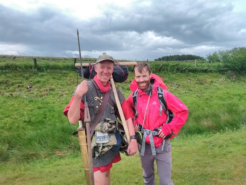 Hadrian wall path characters