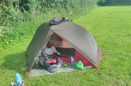 Hadrians wall tent MSR hubba NX