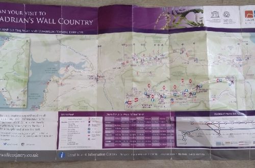 hadrians wall map