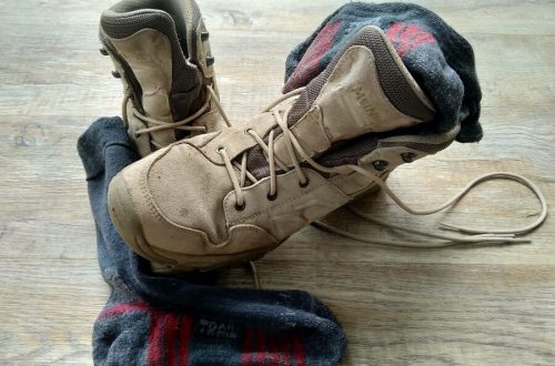 Hiking socks bridgedale and meindl boots