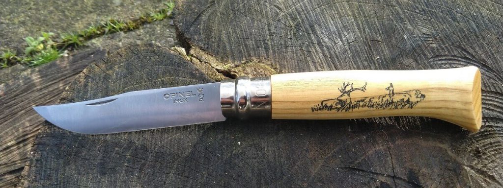 Opinel No.8 Trekking Knife - Natural